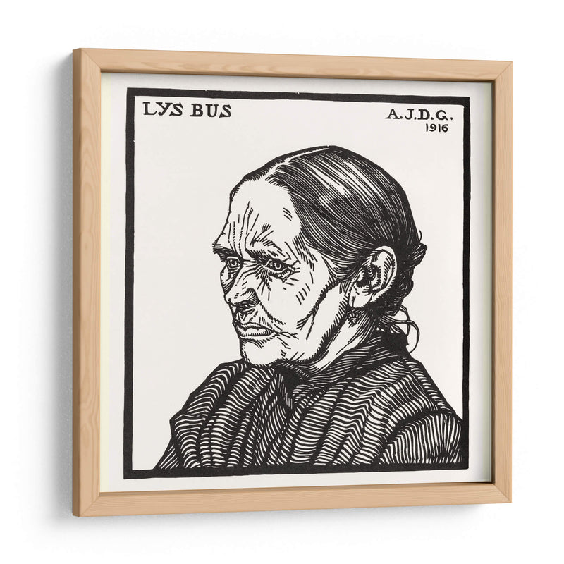 Retrato de Lijs Bus - Julie de Graag | Cuadro decorativo de Canvas Lab