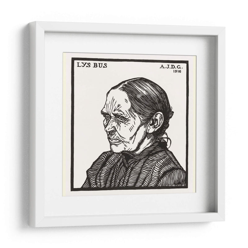 Retrato de Lijs Bus - Julie de Graag | Cuadro decorativo de Canvas Lab