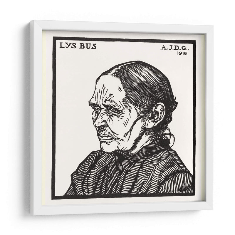 Retrato de Lijs Bus - Julie de Graag | Cuadro decorativo de Canvas Lab