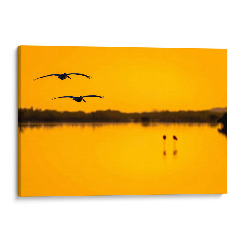 Parejas al alba - Claudia Luna | Cuadro decorativo de Canvas Lab