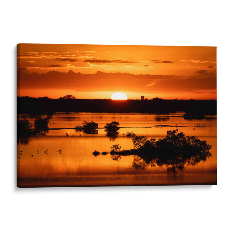 Atardecer en Yucatán - Claudia Luna | Cuadro decorativo de Canvas Lab