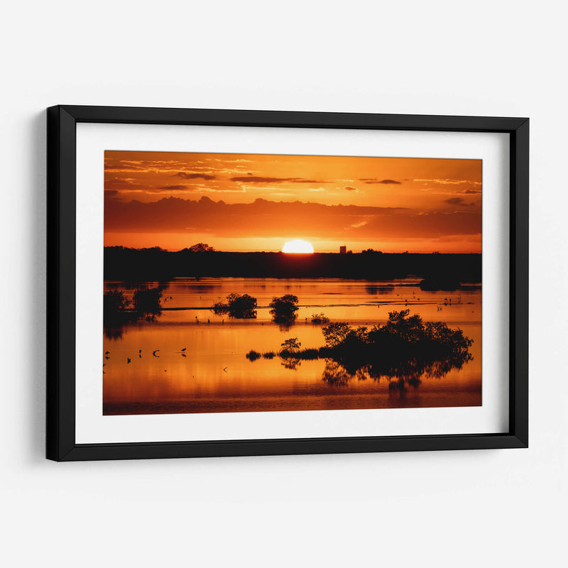 Atardecer en Yucatán - Claudia Luna | Cuadro decorativo de Canvas Lab