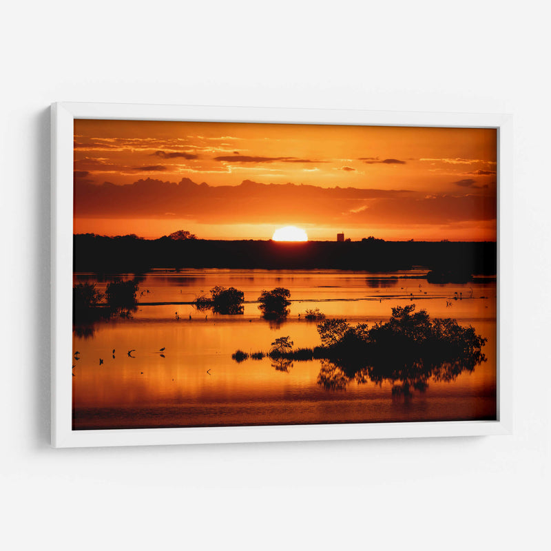 Atardecer en Yucatán - Claudia Luna | Cuadro decorativo de Canvas Lab