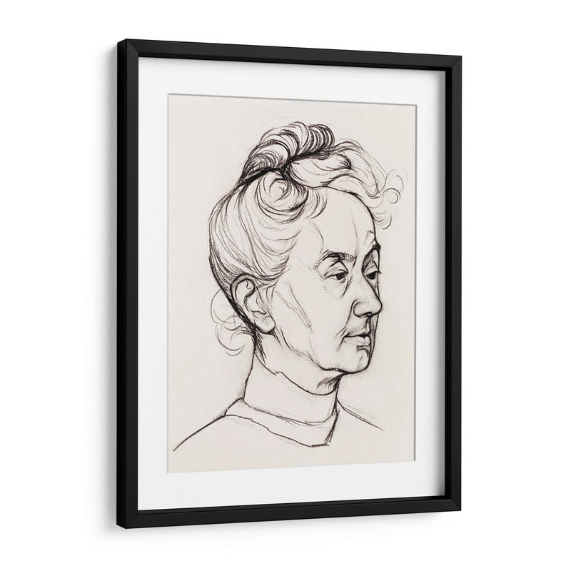 Retrato de la señora Corry Pabst - Julie de Graag | Cuadro decorativo de Canvas Lab