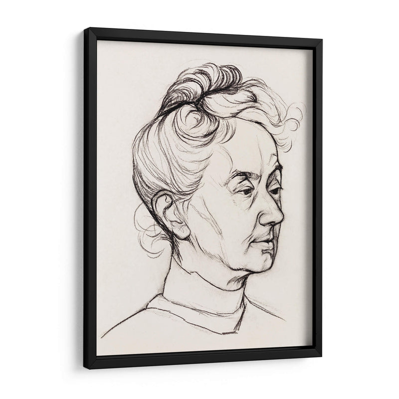 Retrato de la señora Corry Pabst - Julie de Graag | Cuadro decorativo de Canvas Lab