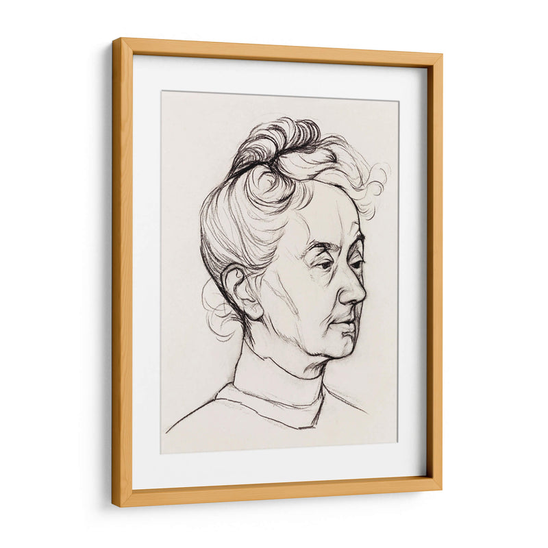 Retrato de la señora Corry Pabst - Julie de Graag | Cuadro decorativo de Canvas Lab