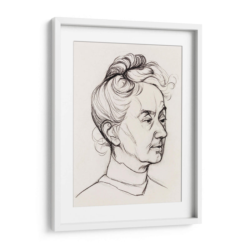 Retrato de la señora Corry Pabst - Julie de Graag | Cuadro decorativo de Canvas Lab