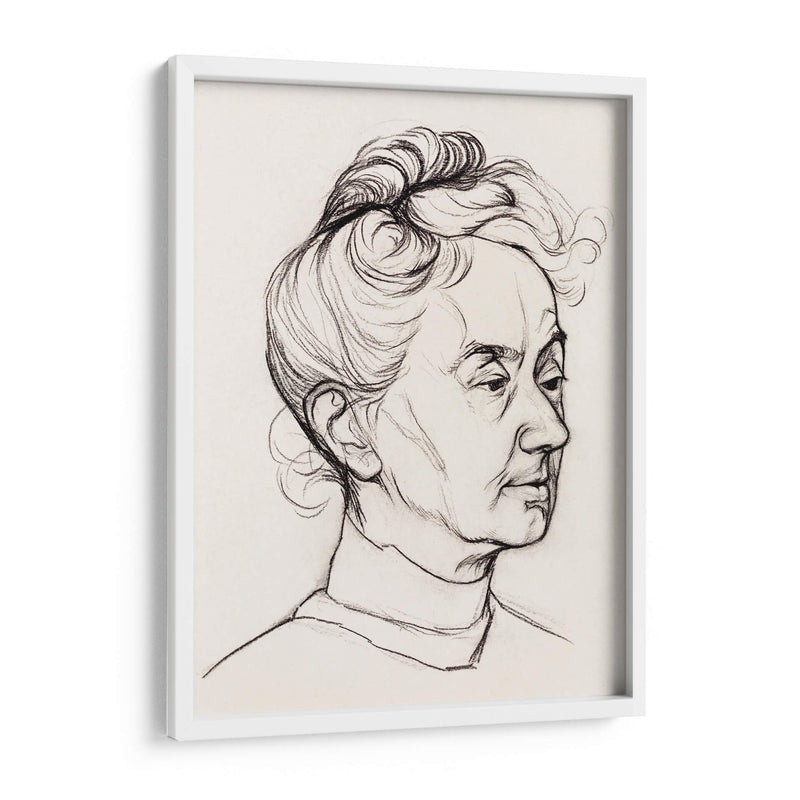 Retrato de la señora Corry Pabst - Julie de Graag | Cuadro decorativo de Canvas Lab