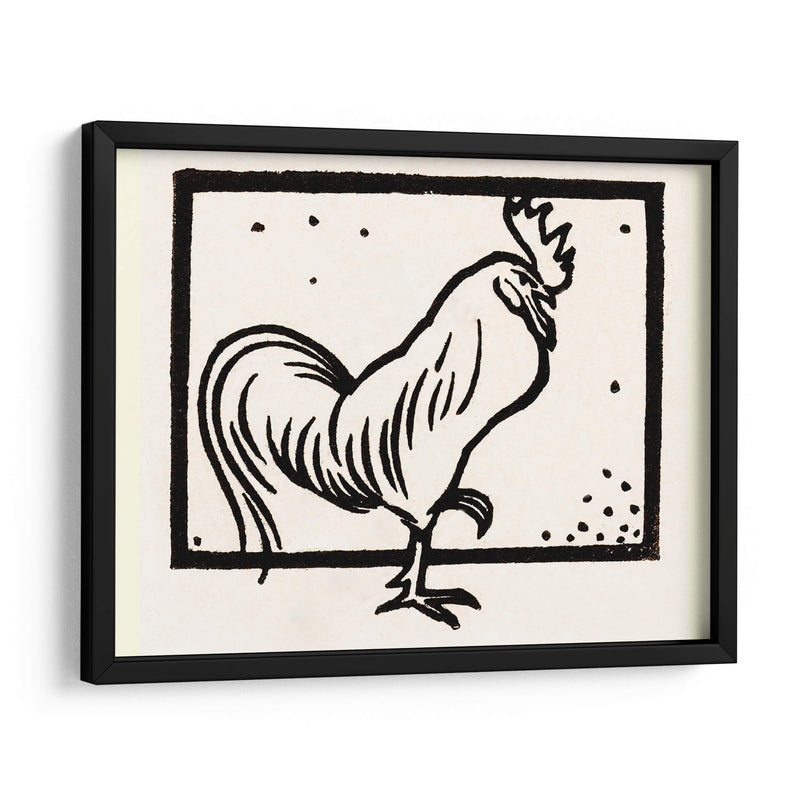 Gallo - II - Julie de Graag | Cuadro decorativo de Canvas Lab