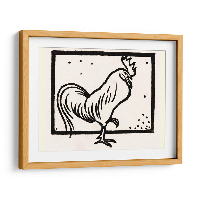 Gallo - II - Julie de Graag | Cuadro decorativo de Canvas Lab