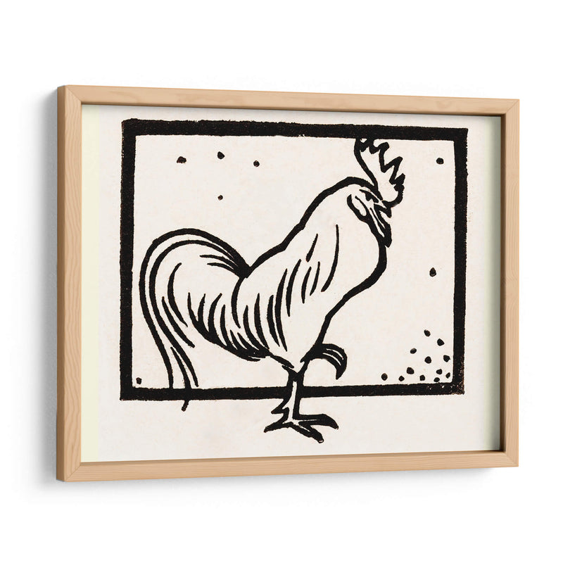 Gallo - II - Julie de Graag | Cuadro decorativo de Canvas Lab