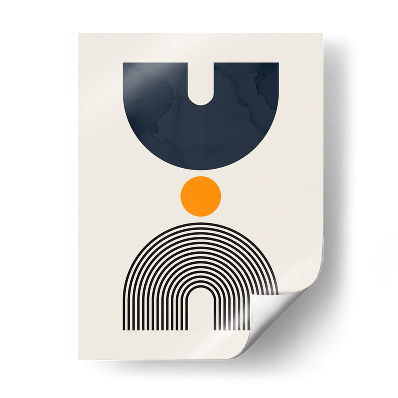 Líneas y círculos 3 - Vitor Costa | Cuadro decorativo de Canvas Lab