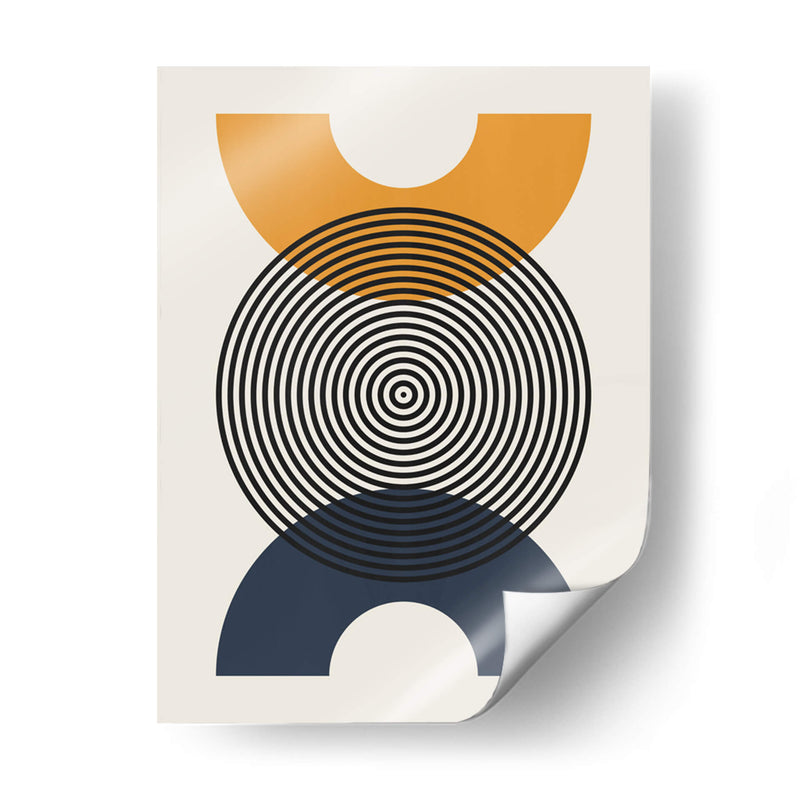 Líneas y círculos 14 - Vitor Costa | Cuadro decorativo de Canvas Lab