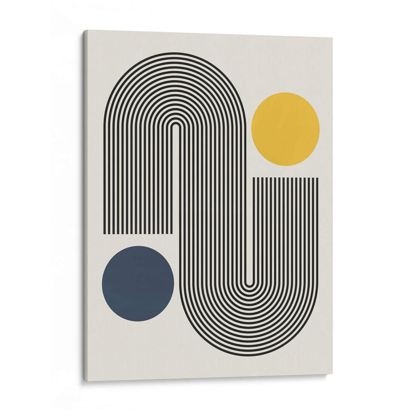 Líneas y círculos 17 - Vitor Costa | Cuadro decorativo de Canvas Lab