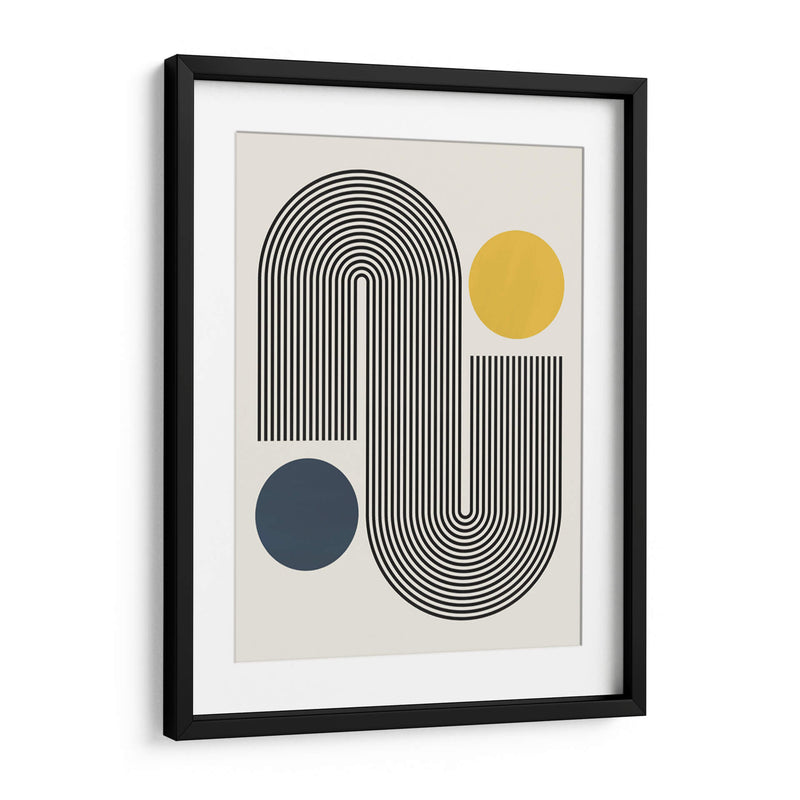 Líneas y círculos 17 - Vitor Costa | Cuadro decorativo de Canvas Lab