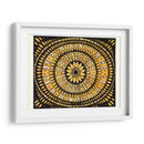 Roseta de flores y hojas estilizadas. - Julie de Graag | Cuadro decorativo de Canvas Lab