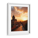 Serenidad al atardecer en un pueblo pintoresco. - Nosion | Cuadro decorativo de Canvas Lab