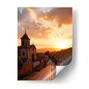 Serenidad al atardecer en un pueblo pintoresco. - Nosion | Cuadro decorativo de Canvas Lab