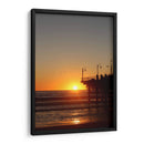 Sunset at Santa Monica Pier - Ani Coloca | Cuadro decorativo de Canvas Lab