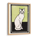 Gato sentado - II - Julie de Graag | Cuadro decorativo de Canvas Lab