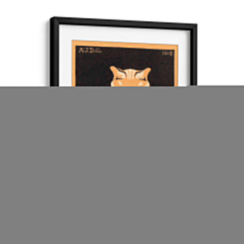 Gato sentado - III - Julie de Graag | Cuadro decorativo de Canvas Lab