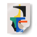 Collage abstracto 2 - Vitor Costa | Cuadro decorativo de Canvas Lab