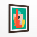 Collage abstracto 3 - Vitor Costa | Cuadro decorativo de Canvas Lab