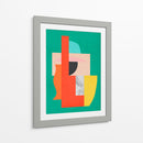 Collage abstracto 3 - Vitor Costa | Cuadro decorativo de Canvas Lab