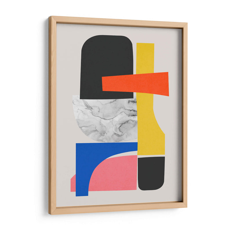 Collage abstracto 5 - Vitor Costa | Cuadro decorativo de Canvas Lab