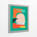 Collage abstracto 7 - Vitor Costa | Cuadro decorativo de Canvas Lab