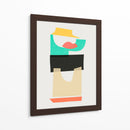 Collage abstracto 10 - Vitor Costa | Cuadro decorativo de Canvas Lab