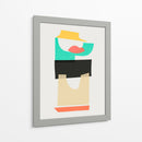 Collage abstracto 10 - Vitor Costa | Cuadro decorativo de Canvas Lab