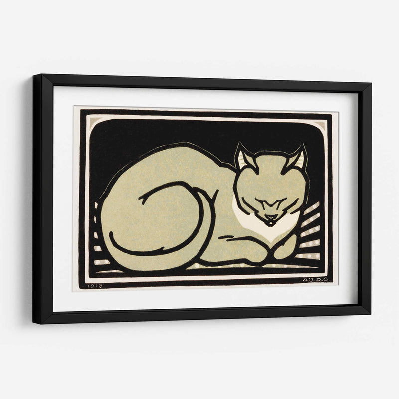 Gato durmiendo - Julie de Graag | Cuadro decorativo de Canvas Lab
