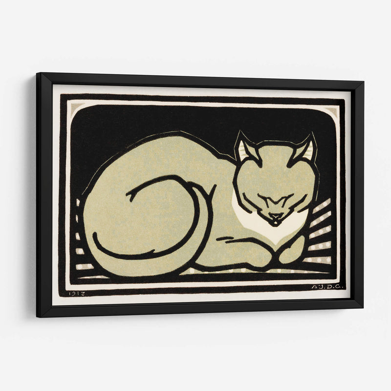 Gato durmiendo - Julie de Graag | Cuadro decorativo de Canvas Lab