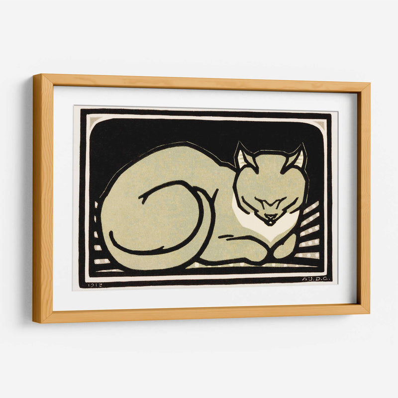Gato durmiendo - Julie de Graag | Cuadro decorativo de Canvas Lab