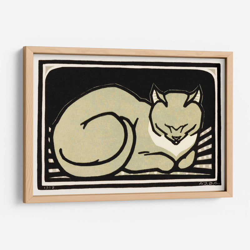 Gato durmiendo - Julie de Graag | Cuadro decorativo de Canvas Lab