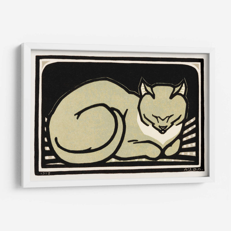 Gato durmiendo - Julie de Graag | Cuadro decorativo de Canvas Lab