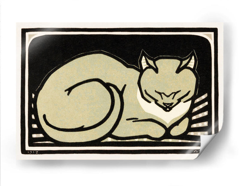 Gato durmiendo - Julie de Graag | Cuadro decorativo de Canvas Lab