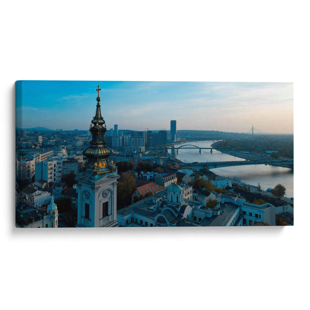 CIUDADES DEL ESTE - BELGRADO, SERBIA - HiLalo | Cuadro decorativo de Canvas Lab