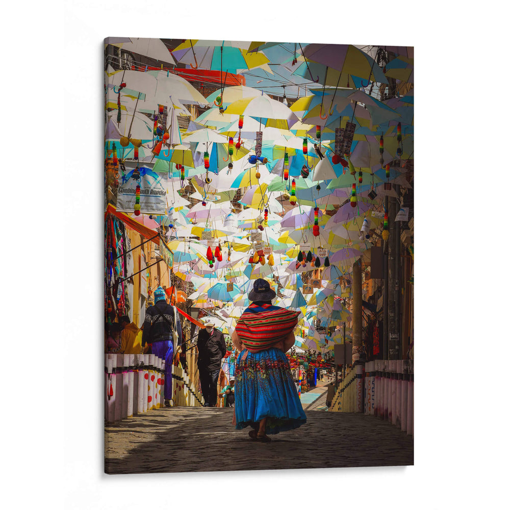 COLORES BOLIVIANOS - LA PAZ, BOLIVIA - HiLalo | Cuadro decorativo de Canvas Lab