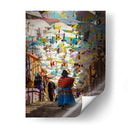 COLORES BOLIVIANOS - LA PAZ, BOLIVIA - HiLalo | Cuadro decorativo de Canvas Lab