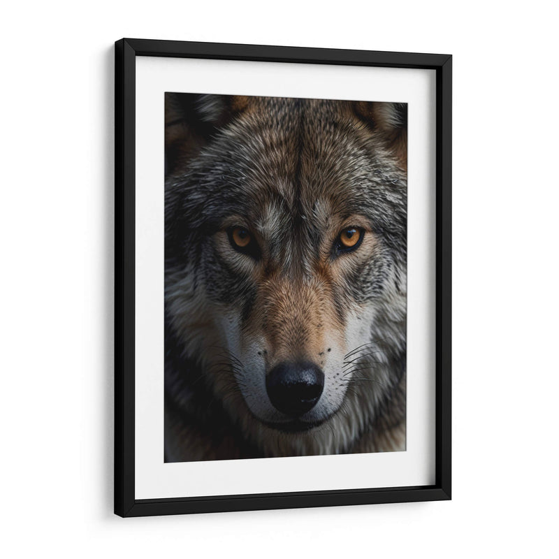 Lobo Gris - Infiniity Art | Cuadro decorativo de Canvas Lab