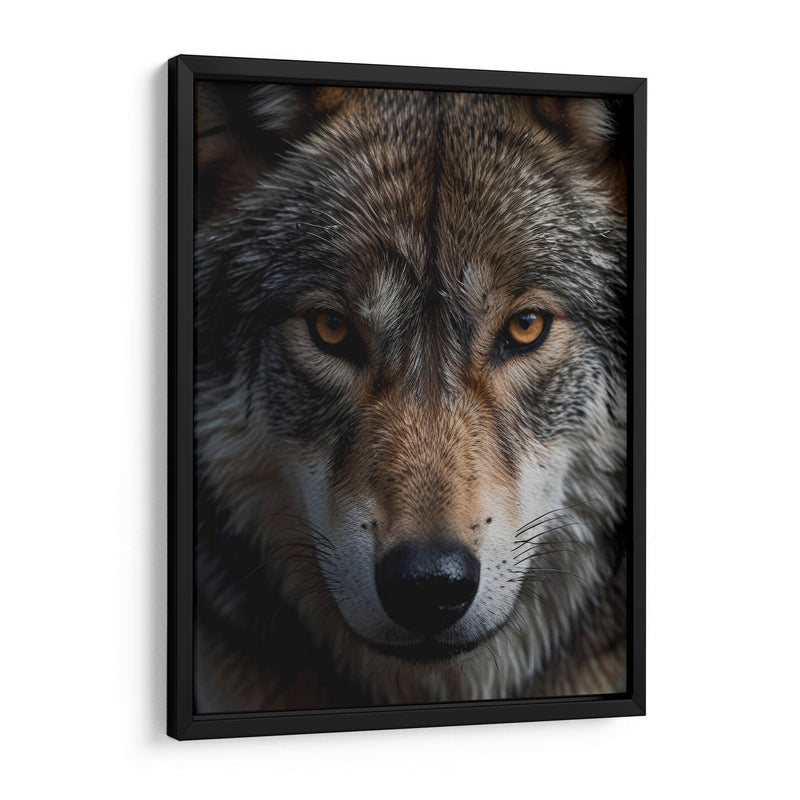 Lobo Gris - Infiniity Art | Cuadro decorativo de Canvas Lab
