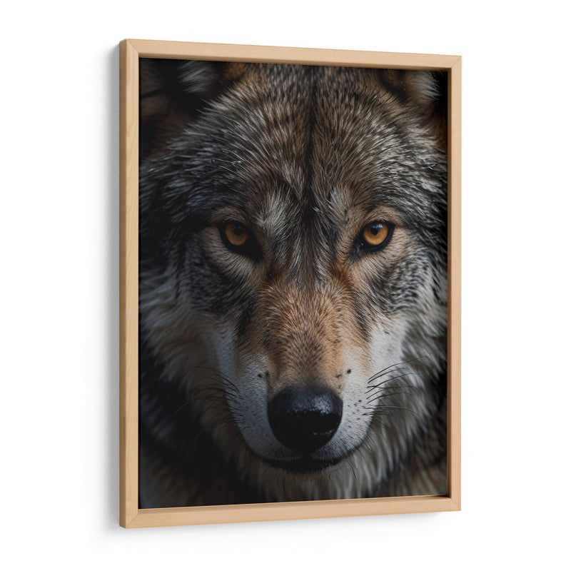 Lobo Gris - Infiniity Art | Cuadro decorativo de Canvas Lab
