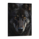 Lobo Negro - Infiniity Art | Cuadro decorativo de Canvas Lab