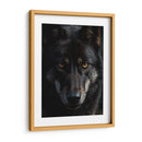 Lobo Negro - Infiniity Art | Cuadro decorativo de Canvas Lab