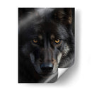 Lobo Negro - Infiniity Art | Cuadro decorativo de Canvas Lab