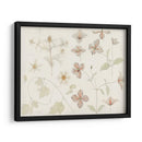 Hoja de estudio con cardo marino, lúpulo y clemátide - Julie de Graag | Cuadro decorativo de Canvas Lab