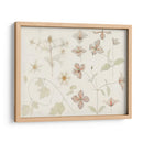 Hoja de estudio con cardo marino, lúpulo y clemátide - Julie de Graag | Cuadro decorativo de Canvas Lab