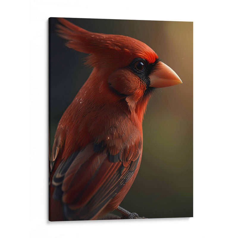 Cardenal Rojo - Infiniity Art | Cuadro decorativo de Canvas Lab